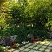 BYUI Garden Steps