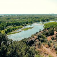 View of Snake River from Cress Creek Trail