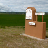 Ehco Ranch Sign