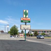 Taco Time Sign