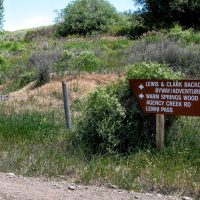 Lewis and Clark Byway Info Sign