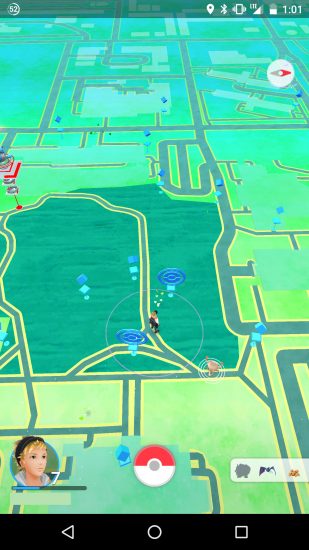 Pokemon Go Gardens screenshot