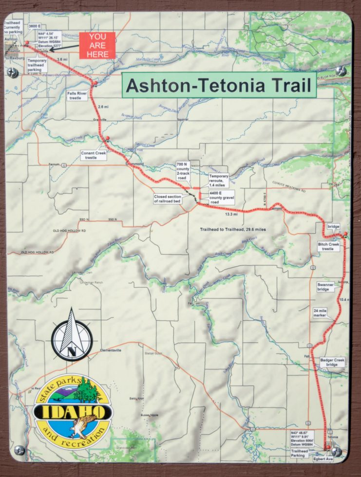 A Hike Through Time: The Ashton to Tetonia Trail, Idaho's Scenic Gem