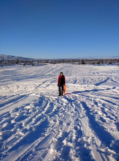 sledding