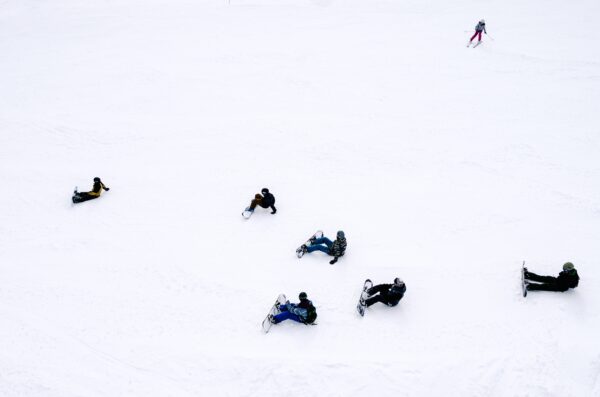 snowboarding