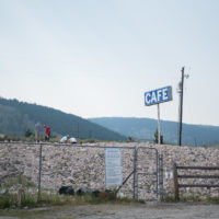 A view from the parking lot