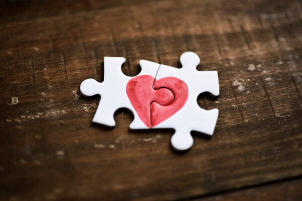 Puzzle heart